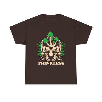 Mushroom Skull 'THINKLESS' T-Shirt