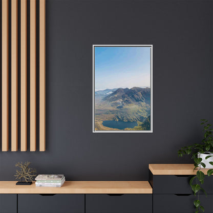 MacGillycuddy's Reeks Matte Canvas, Framed (Multi-color)