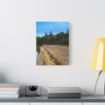 Muckross Lake Beach Matte Canvas, Stretched, 1.25"