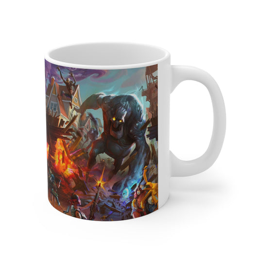 Fortnite-Themed Ceramic Coffee Cups - 11oz & 15oz Gaming Mugs for Coffee Lovers
