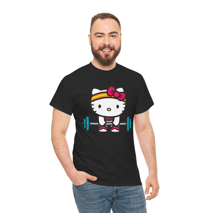 Kitty Gym Unisex Heavy Cotton Tee