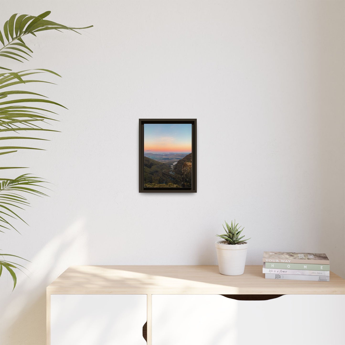 On The Way To Mount Brandon Matte Canvas, Framed (Multi-color)