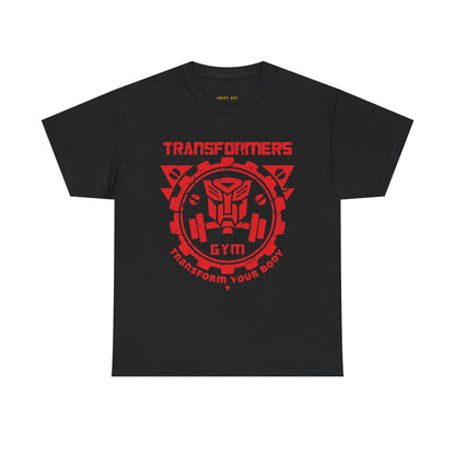 Transformers Gym Unisex Heavy Cotton Tee - Transform Your Body
