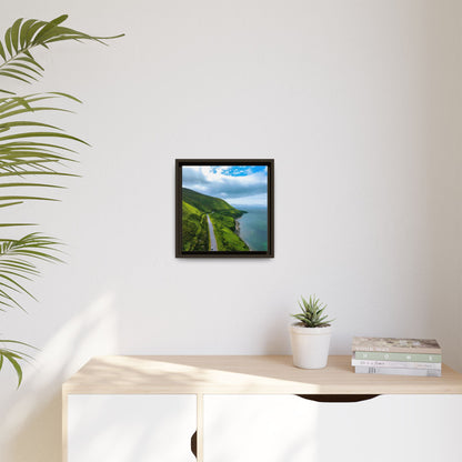 Ring of Kerry Drive Matte Canvas, Framed (Multi-color)