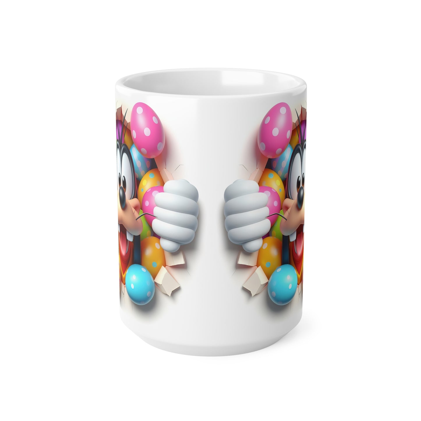 Colorful Cartoon Character Easter Coffee Mug - 11oz & 15oz
