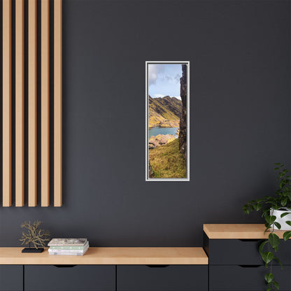Mount Brandon Valley Matte Canvas, Framed (Multi-color)