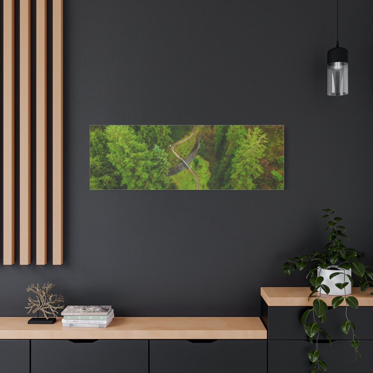 Glanageenty Forest Matte Canvas, Stretched, 1.25"