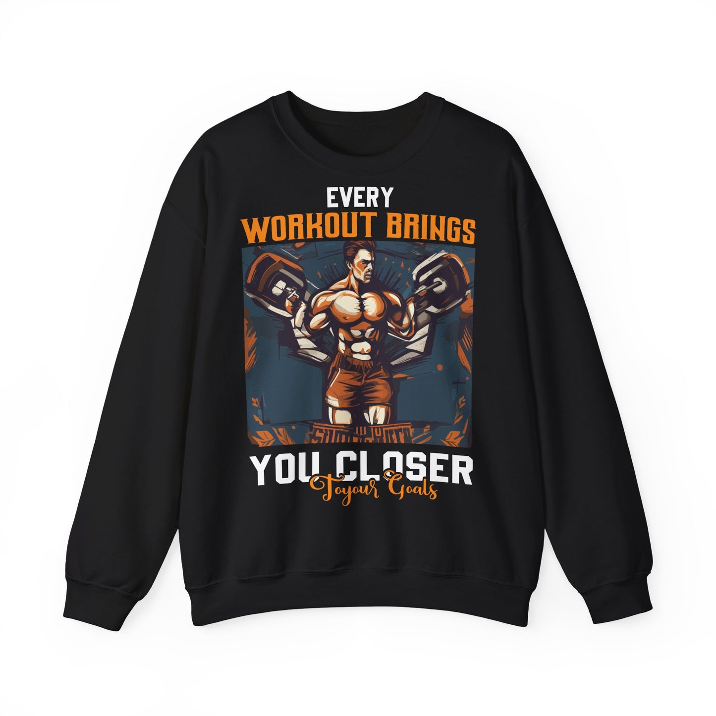 Every Workout Brings You Closer Unisex Heavy Blend™ Crewneck Sweatshirt