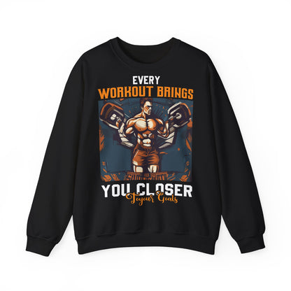 Every Workout Brings You Closer Unisex Heavy Blend™ Crewneck Sweatshirt