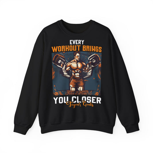 Every Workout Brings You Closer Unisex Heavy Blend™ Crewneck Sweatshirt