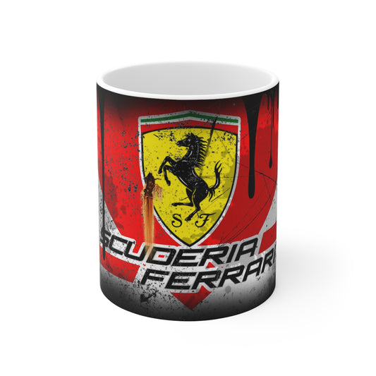Scuderia Ferrari Ceramic Coffee Cups - 11oz & 15oz | Perfect Gift for Racing Fans