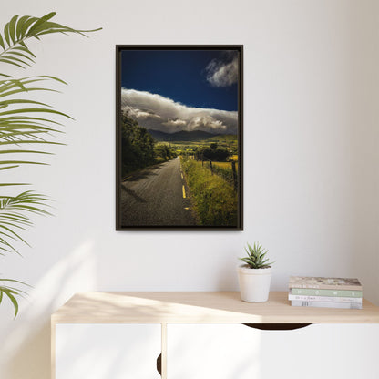 Somewhere In Kerry Matte Canvas, Framed (Multi-color)