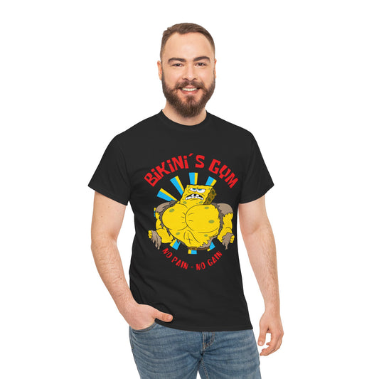 Bikini Gym No Pain No Gain Unisex Heavy Cotton Tee