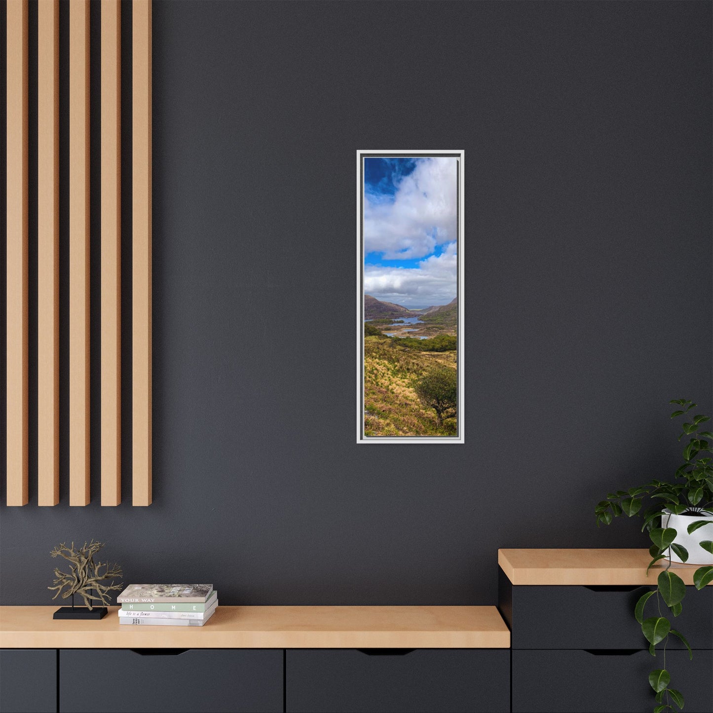 Matte Canvas, Framed (Multi-color)