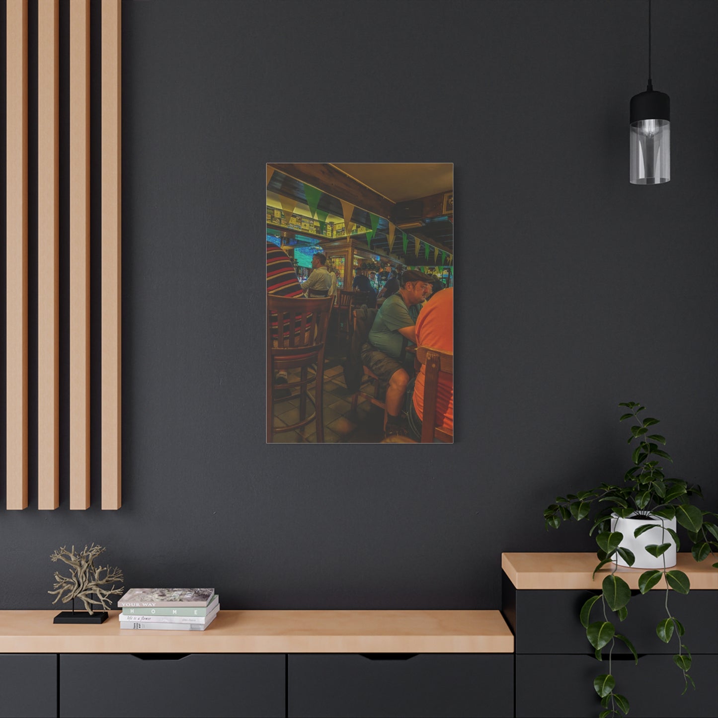 Irish Pub Matte Canvas, Stretched, 1.25"