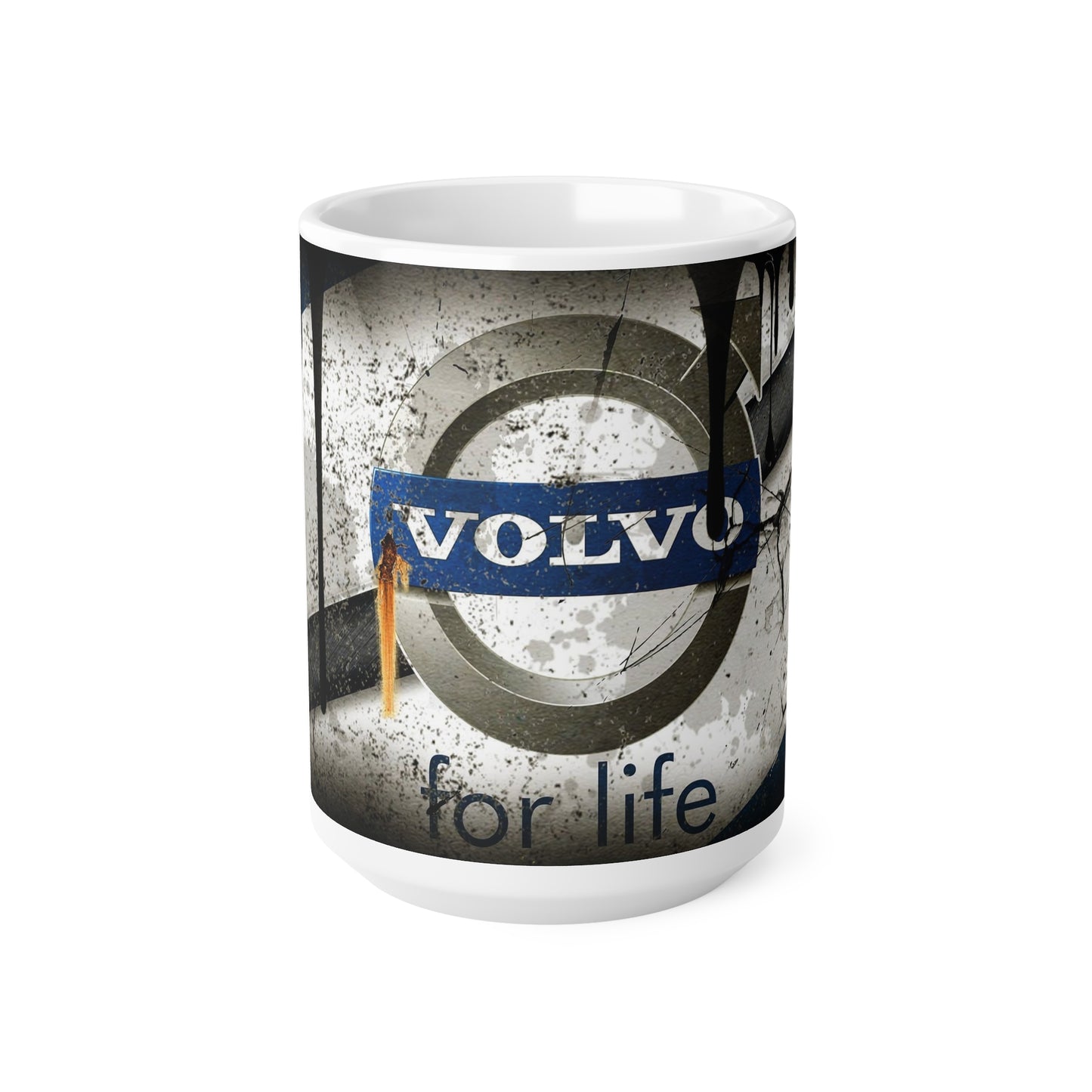 Volvo-Themed Ceramic Coffee Mug | 11oz & 15oz – Perfect for Car Enthusiasts