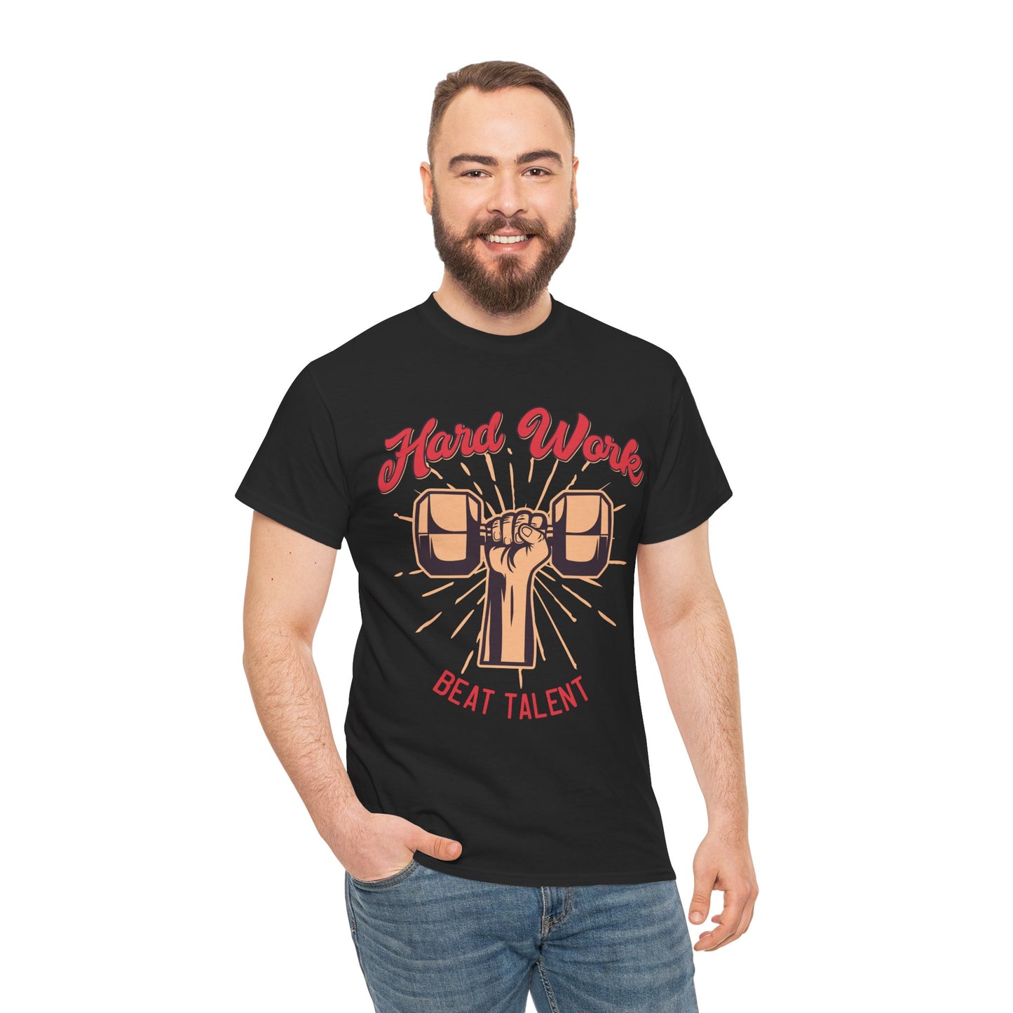 Hard Work Unisex Heavy Cotton Tee