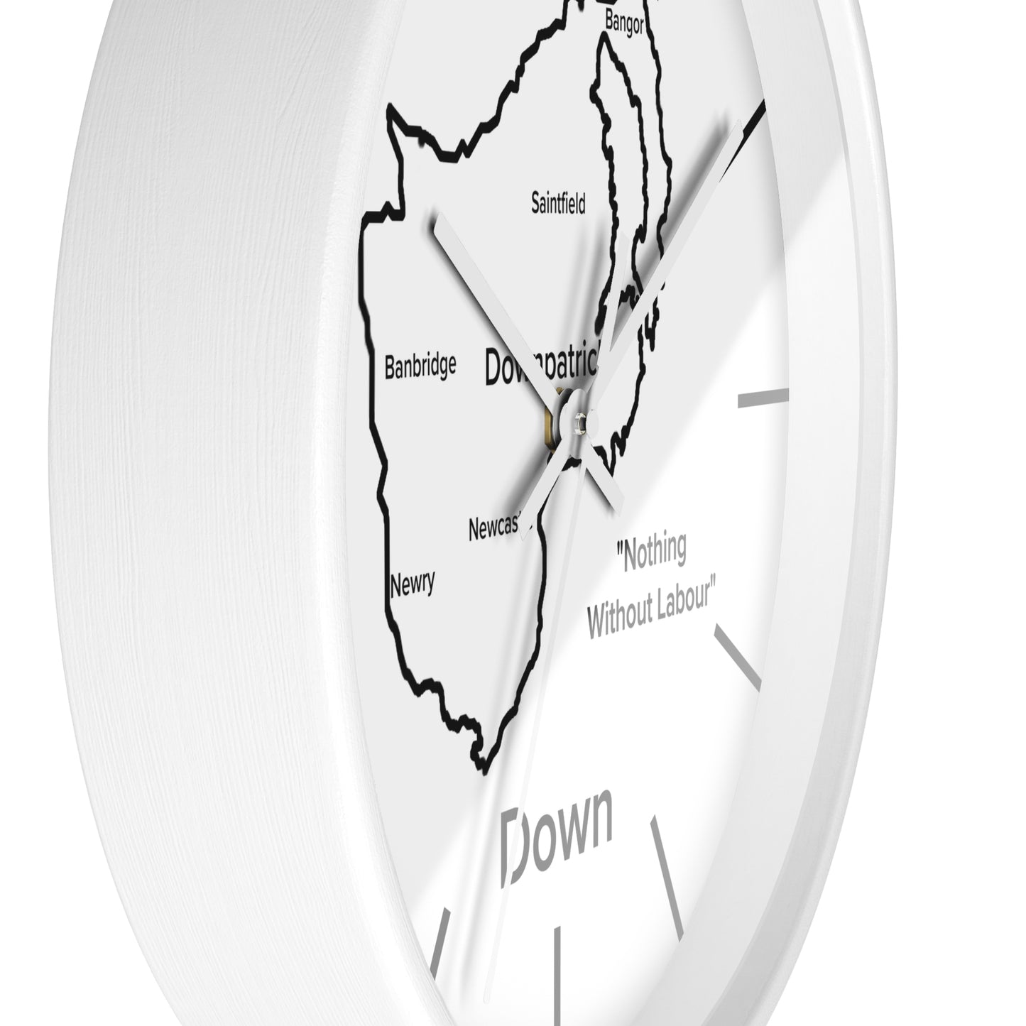 Down County Wall Clock