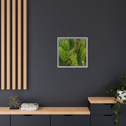 Glanageenty Forest Matte Canvas, Framed (Multi-color)