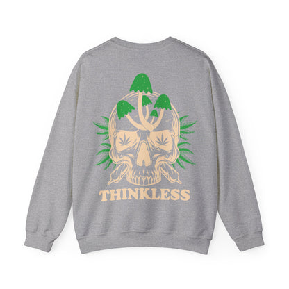 Mushroom Skull 'THINKLESS' Sweatshirt