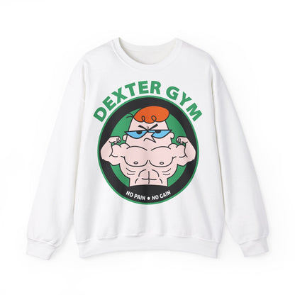 Dexter Gym Unisex Heavy Blend™ Crewneck Sweatshirt  - No Pain No Gain Design