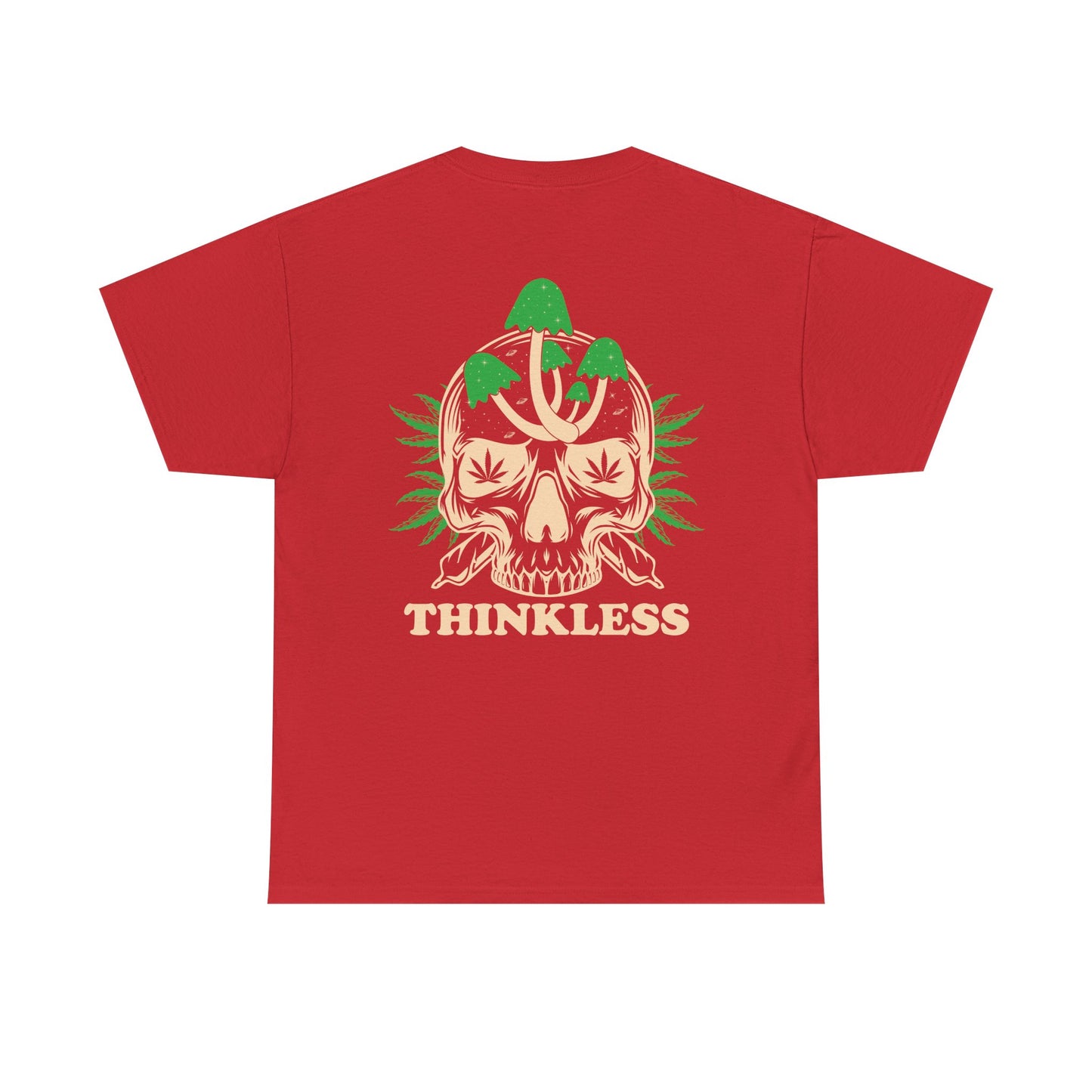 Mushroom Skull 'THINKLESS' T-Shirt