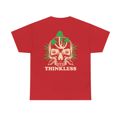 Mushroom Skull 'THINKLESS' T-Shirt