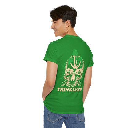 Mushroom Skull 'THINKLESS' T-Shirt