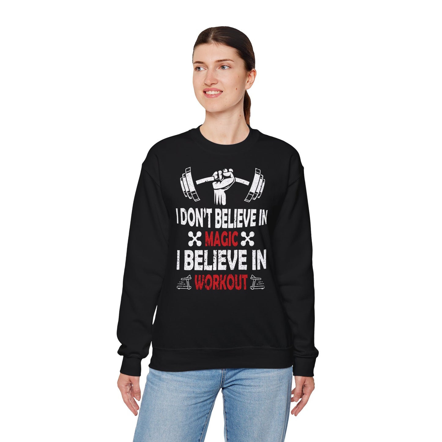 Magic vs. Workout Crewneck Sweatshirt - Unisex Heavy Blend™