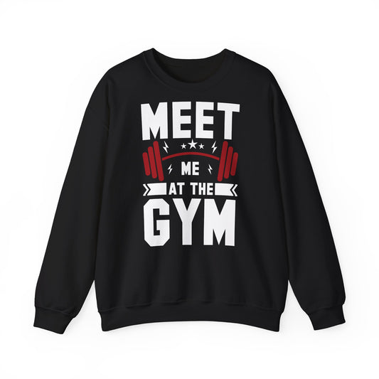 Meet Me In The Gym Unisex Heavy Blend™ Crewneck Sweatshirt