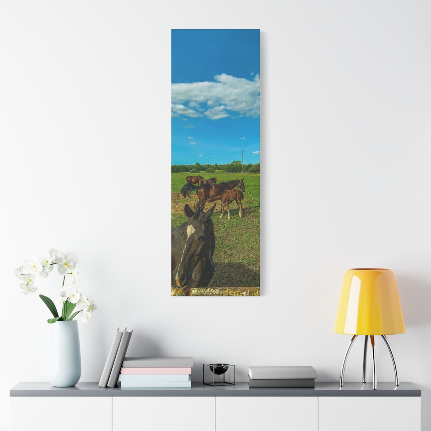 Horse Matte Canvas, Stretched, 1.25"
