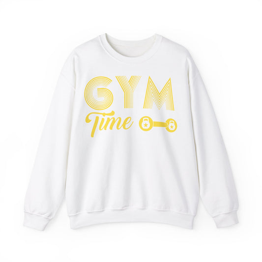 Gym Time Unisex Heavy Blend Crewneck Sweatshirt