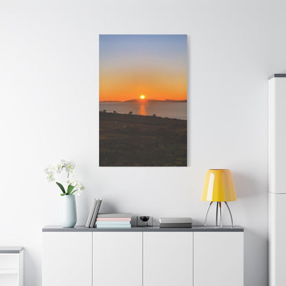 Sunset Ring of Kerry Matte Canvas, Stretched, 1.25"