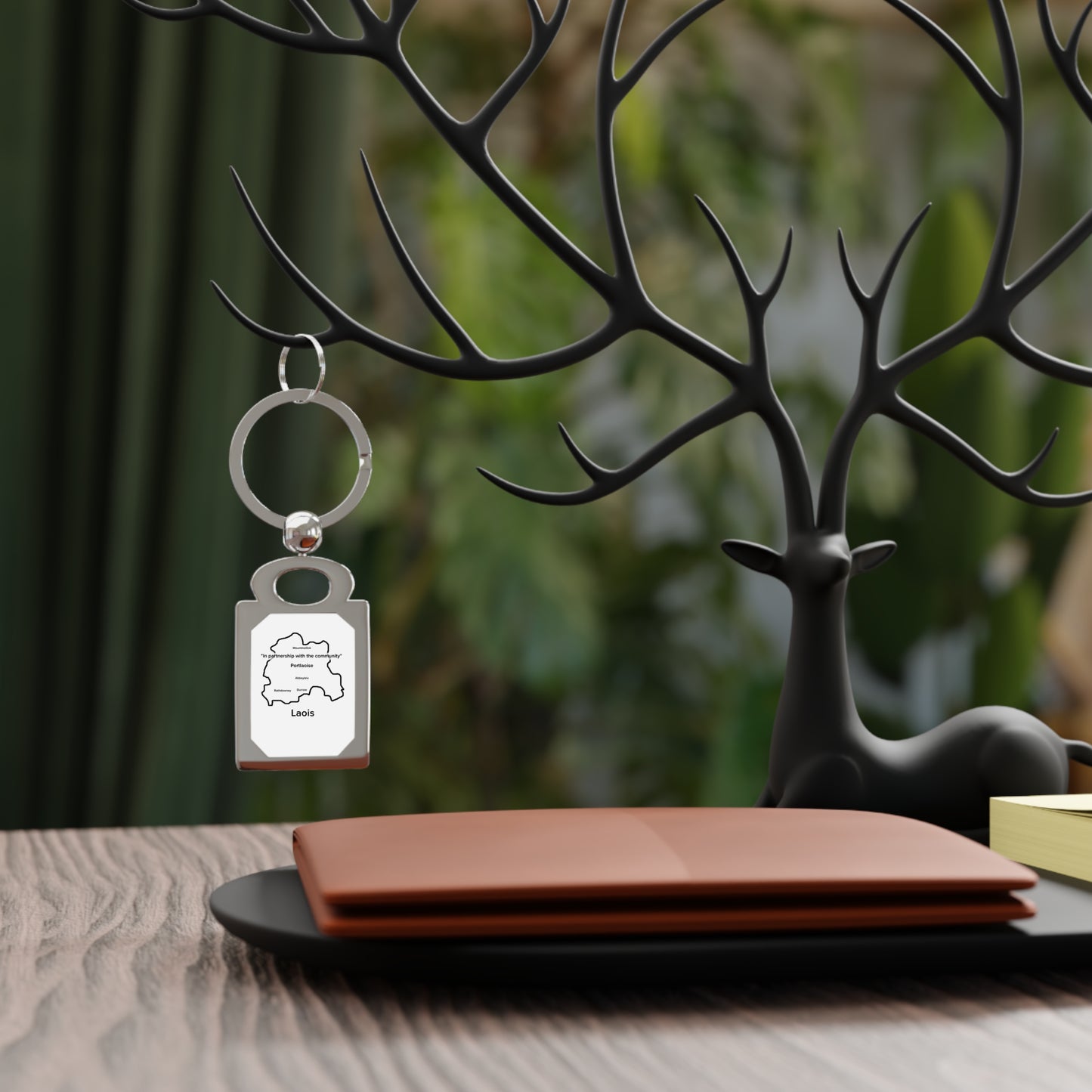 Laois County Key Holder White Edition