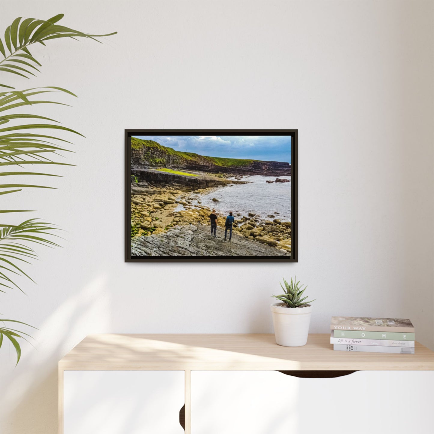 Sligo County Matte Canvas, Framed (Multi-color)