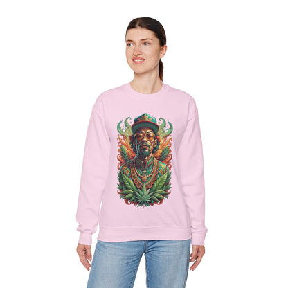 Reggae Lion — Rasta Portrait Graphic Sweatshirt