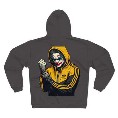 Joker Has A Gift Unisex Hooded Zip Sweatshirt