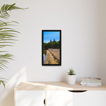 Killarney Beach Matte Canvas, Framed (Multi-color)