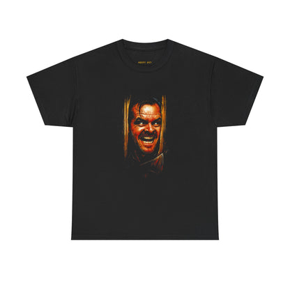 Horror Movie Face Tee — Vintage Scary Jack Design