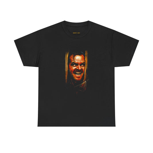 Horror Movie Face Tee — Vintage Scary Jack Design
