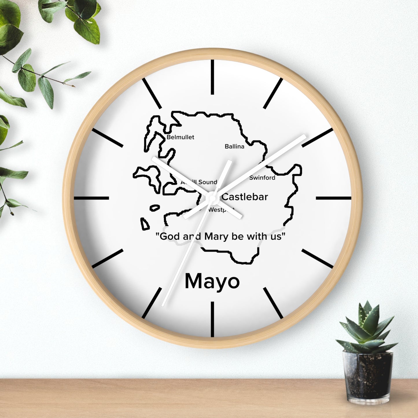 Mayo County Wall Clock