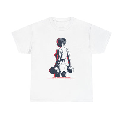 Girl In Gym Unisex Heavy Cotton Tee
