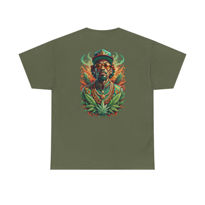Reggae Lion Tee — Rasta Portrait Graphic T-Shirt