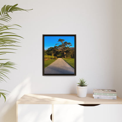 Muckross House Garden Matte Canvas, Framed (Multi-color)
