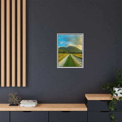 Mountain Torc Matte Canvas, Framed (Multi-color)