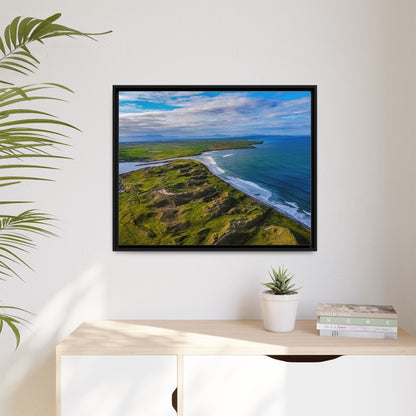 Kerry Landscape Matte Canvas, Framed (Multi-color)