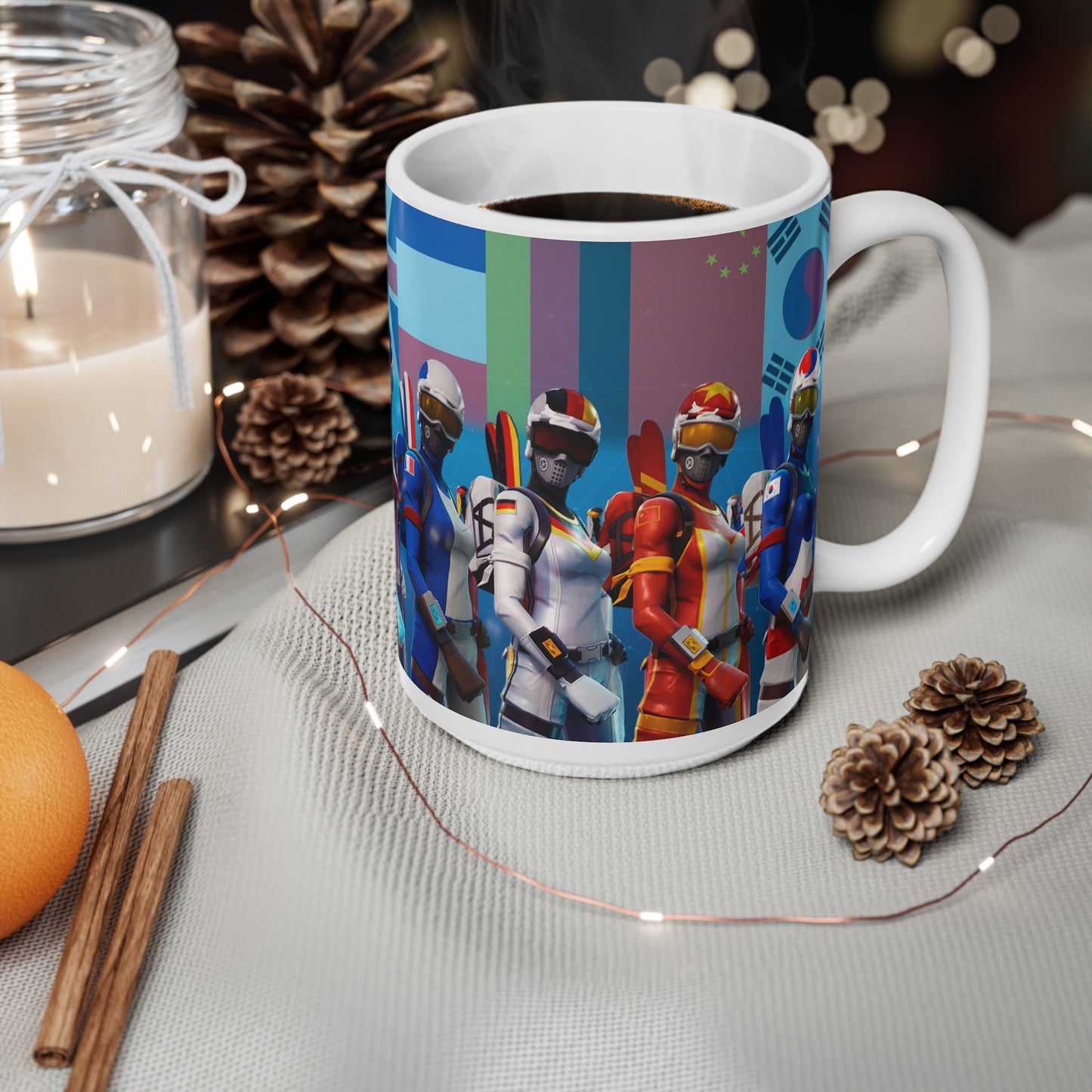Fortnite-Themed Ceramic Coffee Cups - 11oz & 15oz - Perfect Gamer Gift