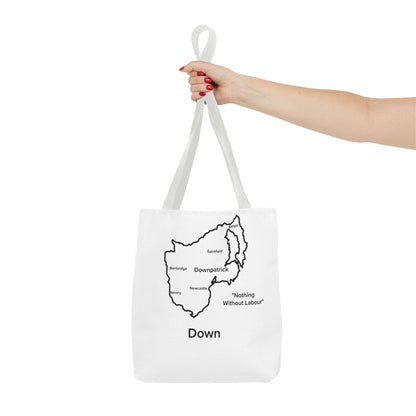 Down Tote Bag White Edition