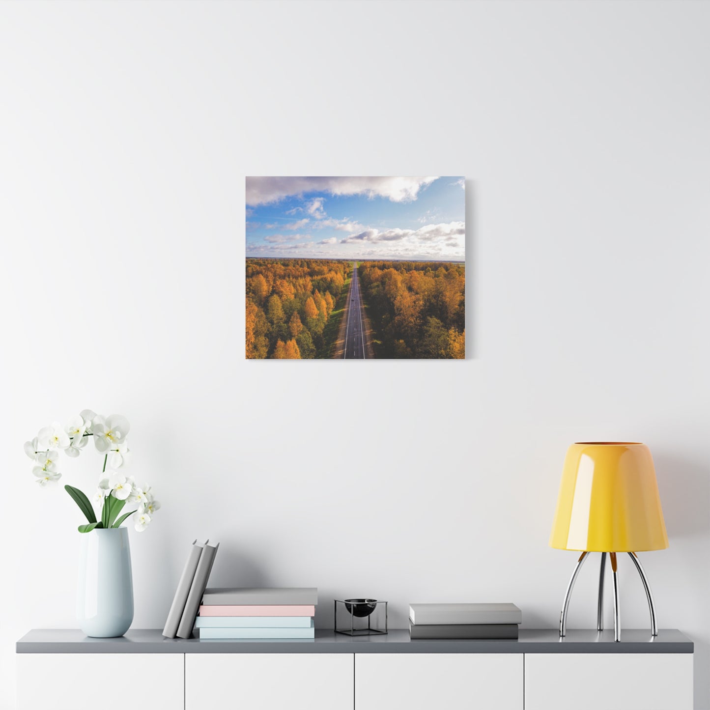 Somewhere in Lithuania Matte Canvas, Stretched, 1.25"