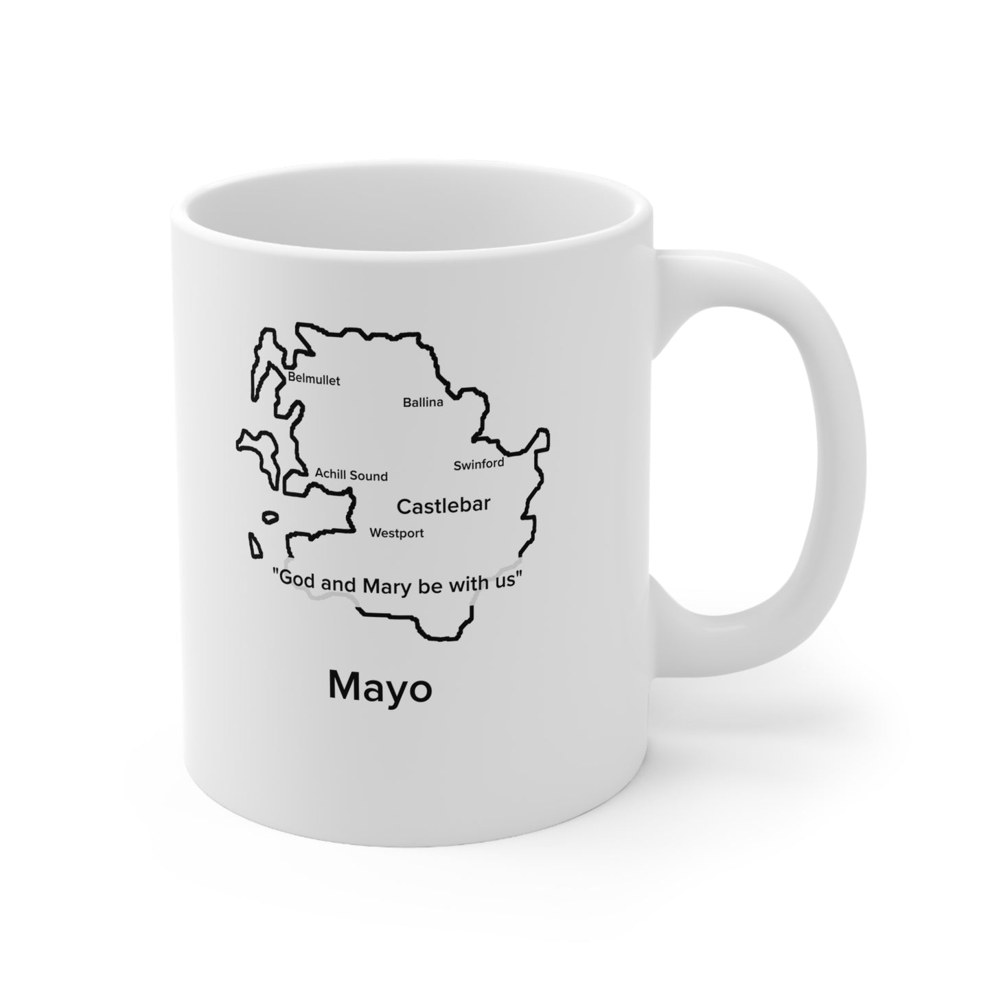 Mayo Ceramic Coffee Cup - 11oz & 15oz